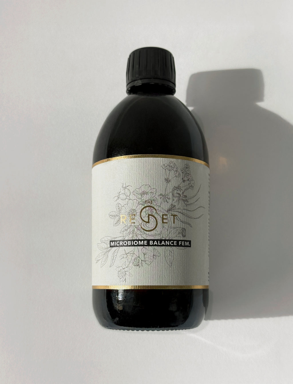 Microbiome Balance Fem Bio Pflanzenferment 500 ml Flasche THE RESET